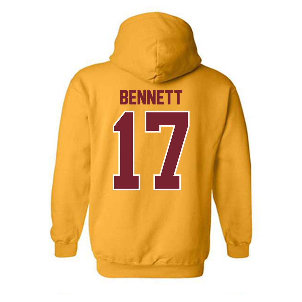 Winthrop - NCAA Women's Soccer : Laura Bennett - Classic Shersey Hooded Sweatshirt-1