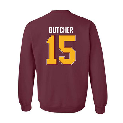 Winthrop - NCAA Baseball : Ryker Butcher - Classic Shersey Crewneck Sweatshirt-1