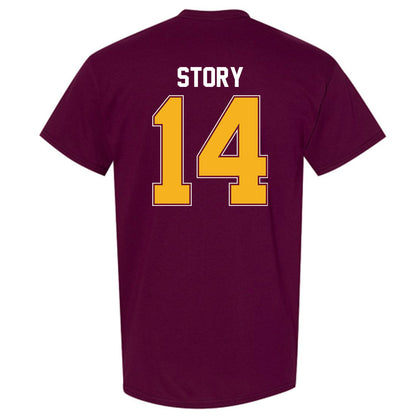 Winthrop - NCAA Men's Soccer : Logan Story - Classic Shersey T-Shirt-1