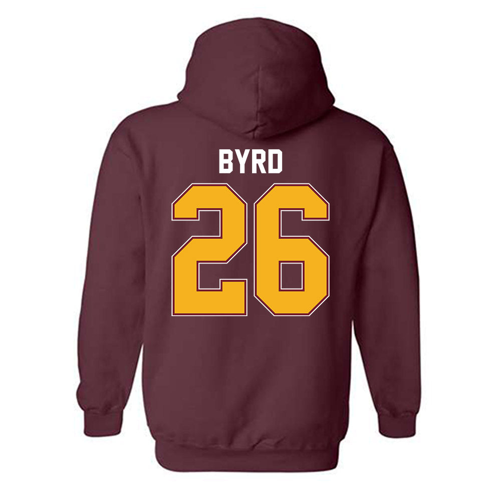 Winthrop - NCAA Baseball : Garrett Byrd - Classic Shersey Hooded Sweatshirt-1