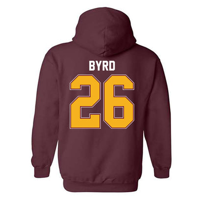 Winthrop - NCAA Baseball : Garrett Byrd - Classic Shersey Hooded Sweatshirt-1