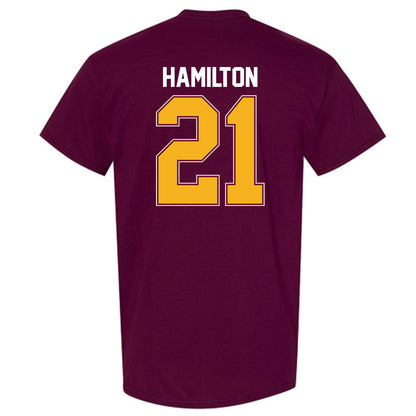 Winthrop - NCAA Men's Basketball : Tai Hamilton - Classic Shersey T-Shirt-1