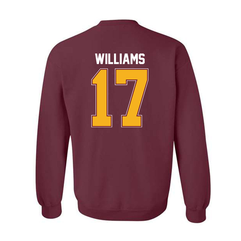 Winthrop - NCAA Men's Soccer : Mathew Williams - Classic Shersey Crewneck Sweatshirt-1
