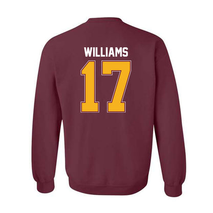 Winthrop - NCAA Men's Soccer : Mathew Williams - Classic Shersey Crewneck Sweatshirt-1