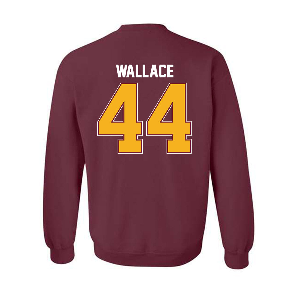 Winthrop - NCAA Baseball : CJ Wallace - Classic Shersey Crewneck Sweatshirt-1