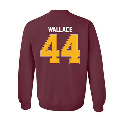 Winthrop - NCAA Baseball : CJ Wallace - Classic Shersey Crewneck Sweatshirt-1