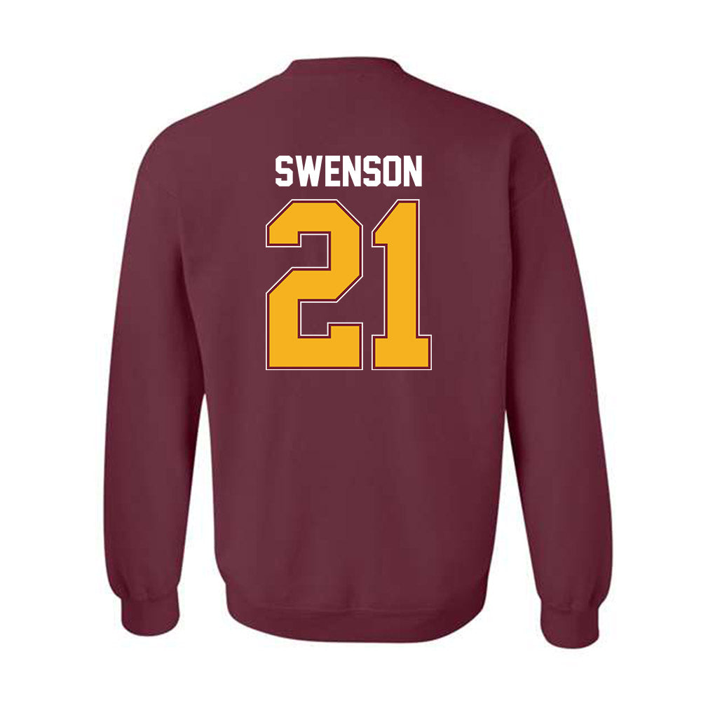 Winthrop - NCAA Men's Soccer : Caleb Swenson - Classic Shersey Crewneck Sweatshirt-1