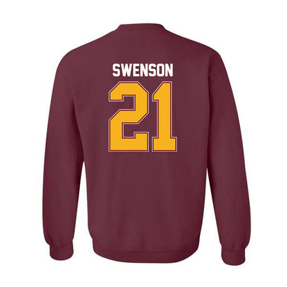Winthrop - NCAA Men's Soccer : Caleb Swenson - Classic Shersey Crewneck Sweatshirt-1
