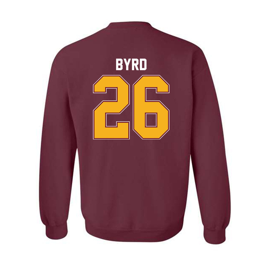 Winthrop - NCAA Baseball : Garrett Byrd - Classic Shersey Crewneck Sweatshirt-1