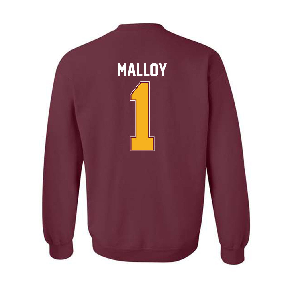 Winthrop - NCAA Women's Volleyball : Makenzie Malloy - Classic Shersey Crewneck Sweatshirt-1