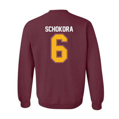 Winthrop - NCAA Women's Soccer : Evyn Schokora - Classic Shersey Crewneck Sweatshirt-1