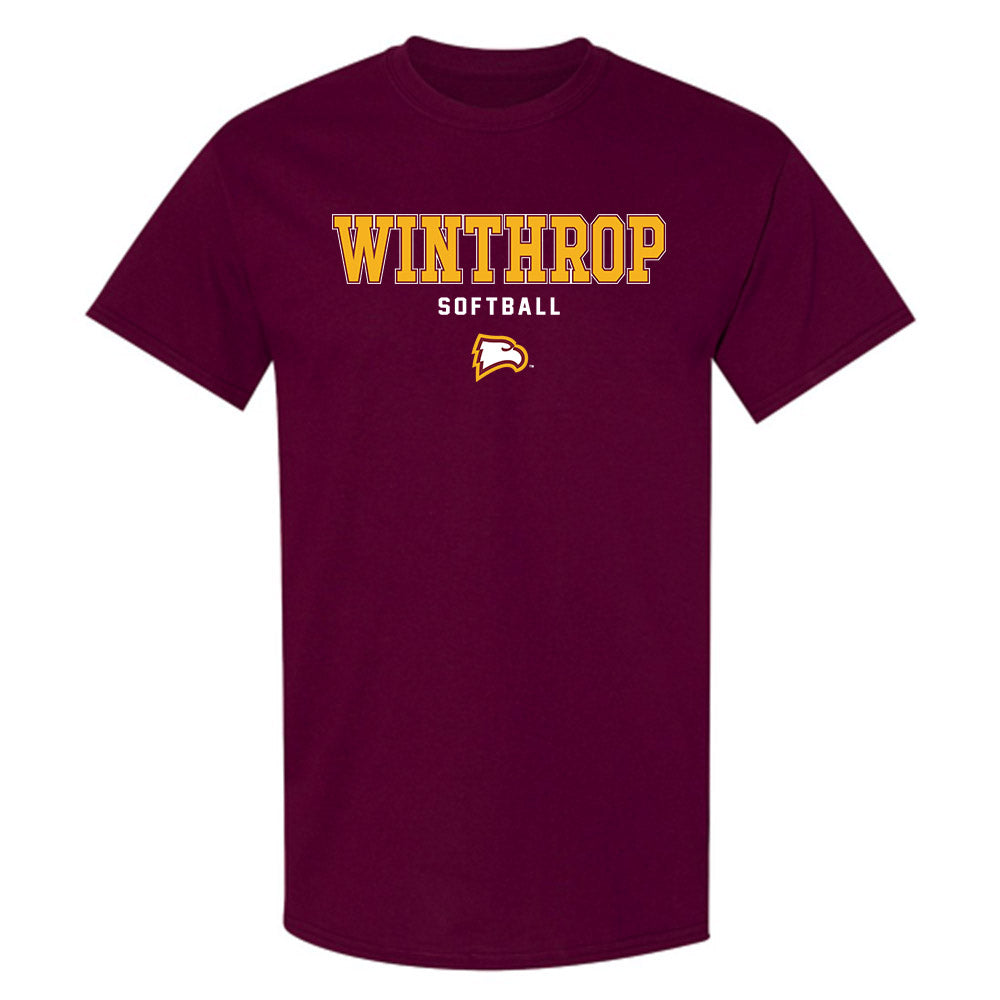Winthrop - NCAA Softball : Tia Beckham - Classic Shersey T-Shirt-0