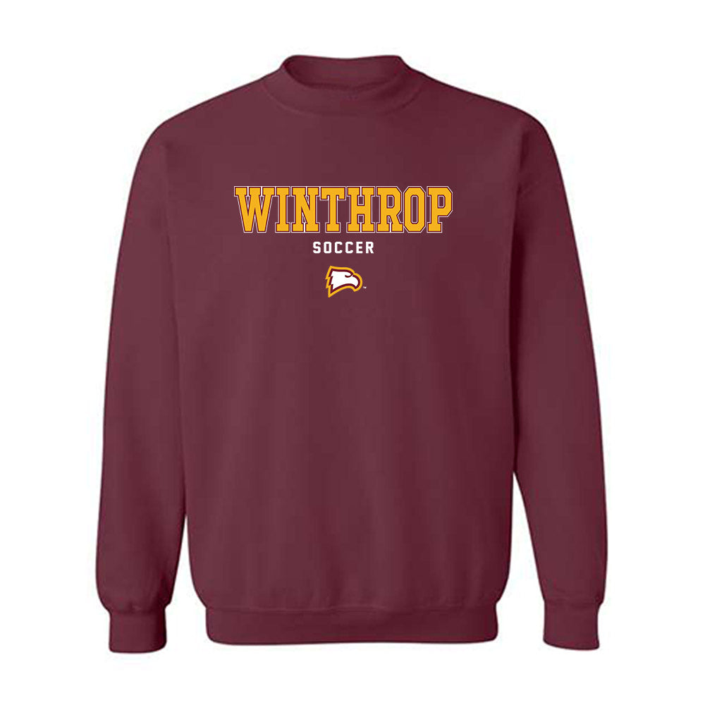 Winthrop - NCAA Men's Soccer : Caleb Swenson - Classic Shersey Crewneck Sweatshirt-0