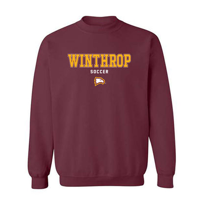 Winthrop - NCAA Men's Soccer : Caleb Swenson - Classic Shersey Crewneck Sweatshirt-0
