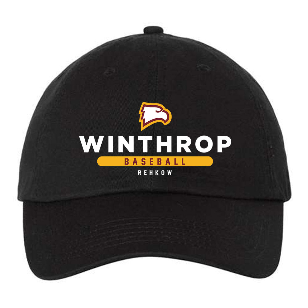 Winthrop - NCAA Baseball : Ben Rehkow - Dad Hat-0