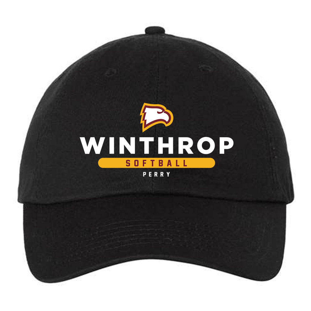Winthrop - NCAA Softball : Tabitha Perry - Dad Hat-0