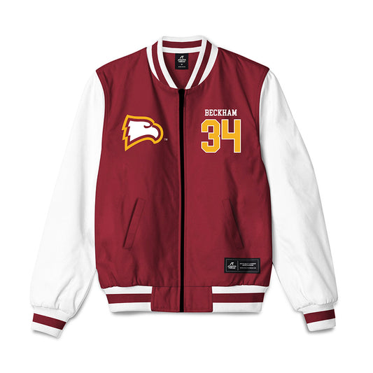 Winthrop - NCAA Softball : Tia Beckham - Bomber Jacket-0