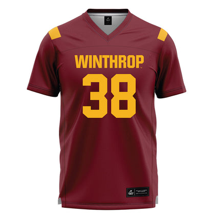 Winthrop - NCAA Women's Lacrosse : Tiffany Kelley - Garnet Lacrosse Jersey -0