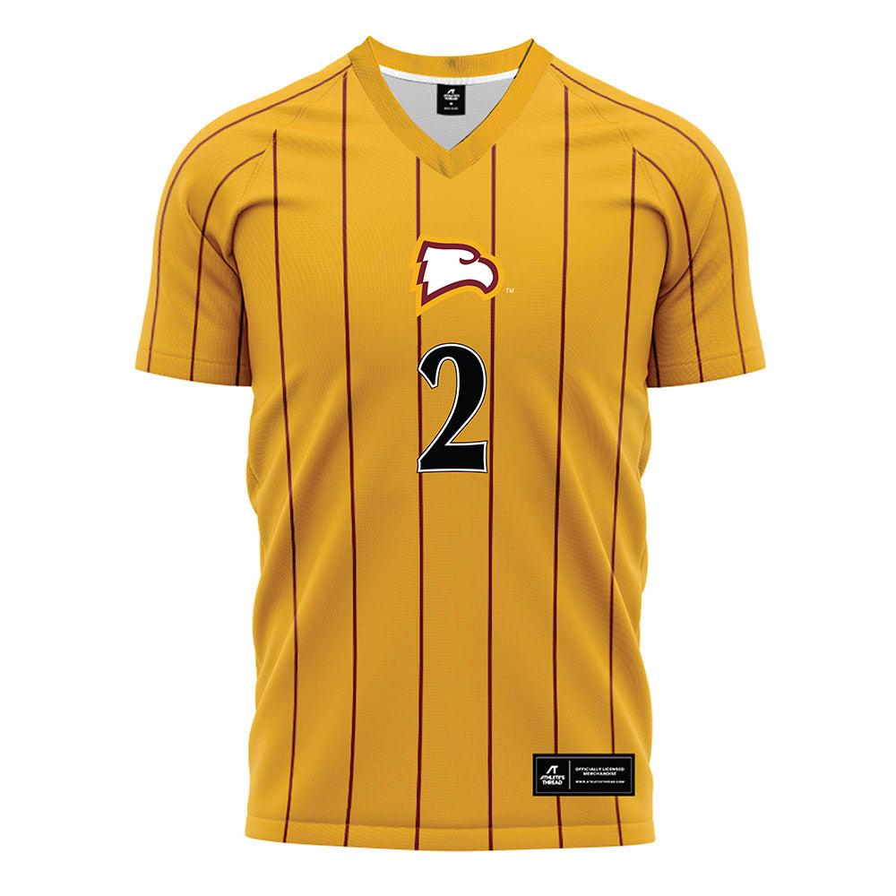Winthrop - NCAA Men's Soccer : Dragen Vrataric - Gold Soccer Jersey-0