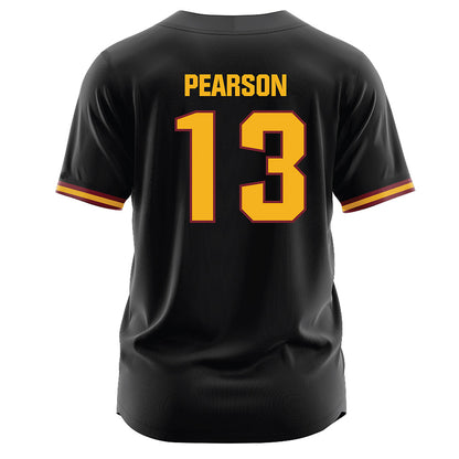 Winthrop - NCAA Softball : Carli Pearson - Black Jersey-1