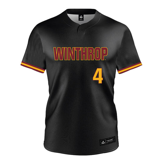 Winthrop - NCAA Softball : Grace Murray - Black Jersey-0