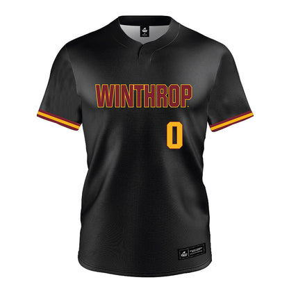 Winthrop - NCAA Softball : Bridget Mazzo - Black Jersey-0