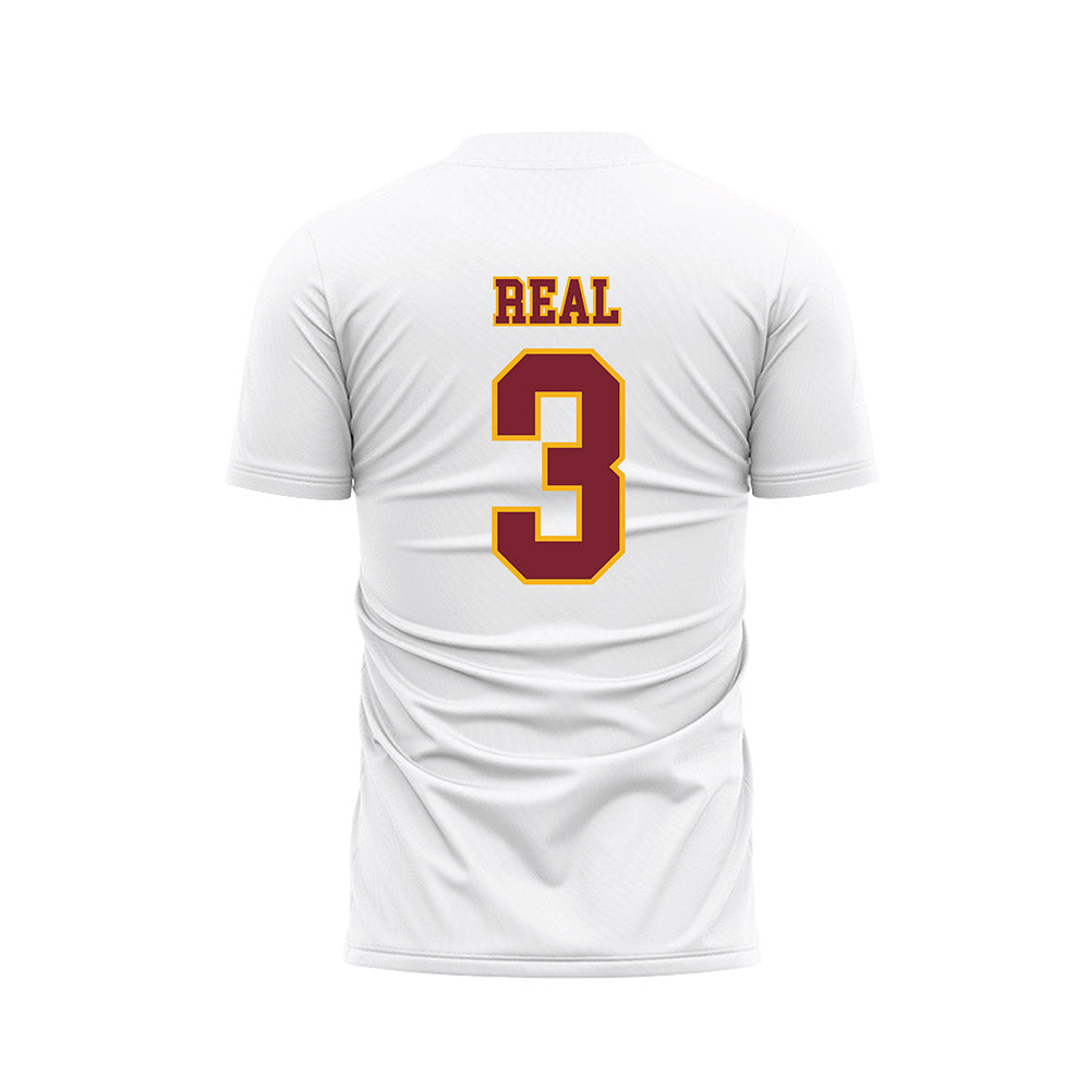 Winthrop - NCAA Women's Soccer : Olivia Real - White Soccer Jersey-1