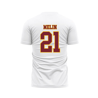 Winthrop - NCAA Women's Soccer : Camdyn Melin - White Soccer Jersey-1