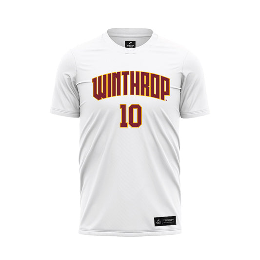 Winthrop - NCAA Women's Soccer : Monssi Avila Gutierrez - White Soccer Jersey-0