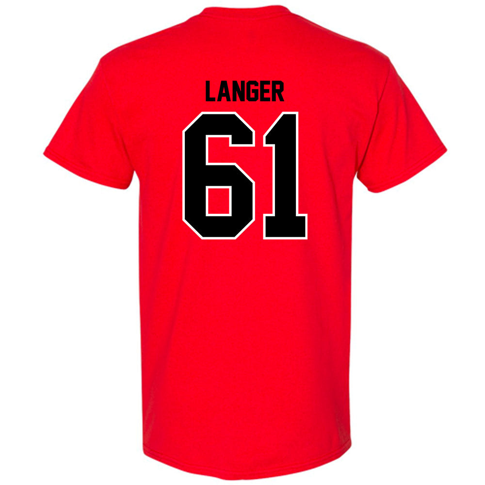 Eastern Washington - NCAA Baseball : Andrew Langer - Classic Shersey T-Shirt-1