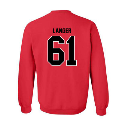 Eastern Washington - NCAA Baseball : Andrew Langer - Classic Shersey Crewneck Sweatshirt-1