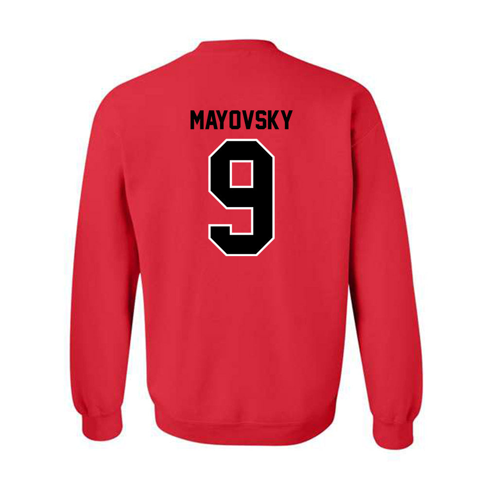 Eastern Washington - NCAA Football : Myles Mayovsky - Classic Shersey Crewneck Sweatshirt-1
