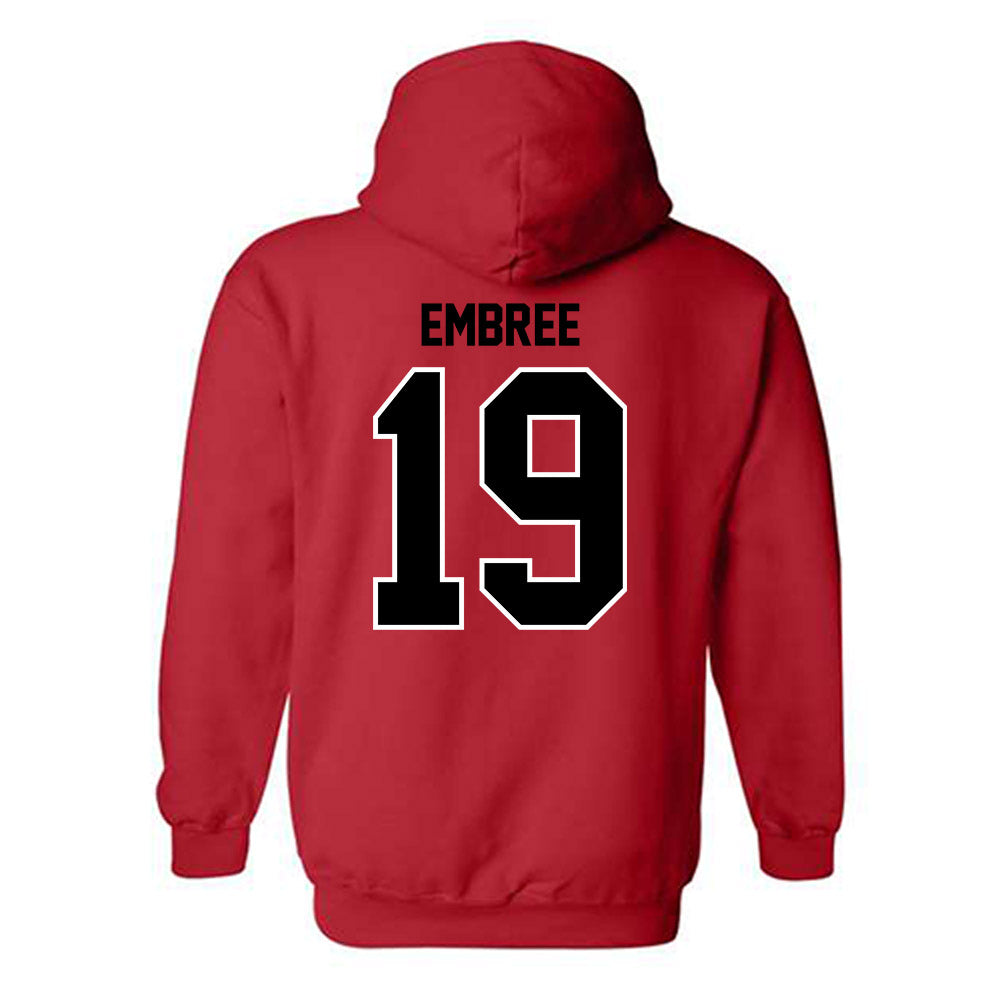 Eastern Washington - NCAA Football : Sean Embree - Classic Shersey Hooded Sweatshirt-1