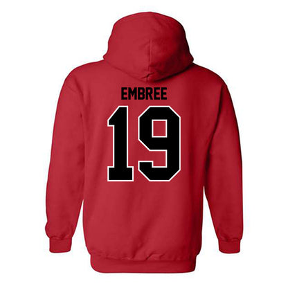 Eastern Washington - NCAA Football : Sean Embree - Classic Shersey Hooded Sweatshirt-1