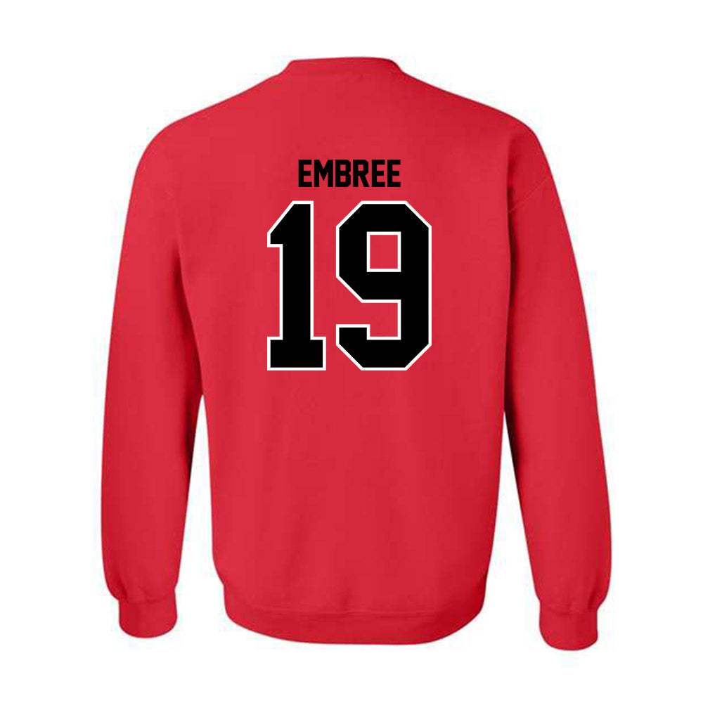 Eastern Washington - NCAA Football : Sean Embree - Classic Shersey Crewneck Sweatshirt-1