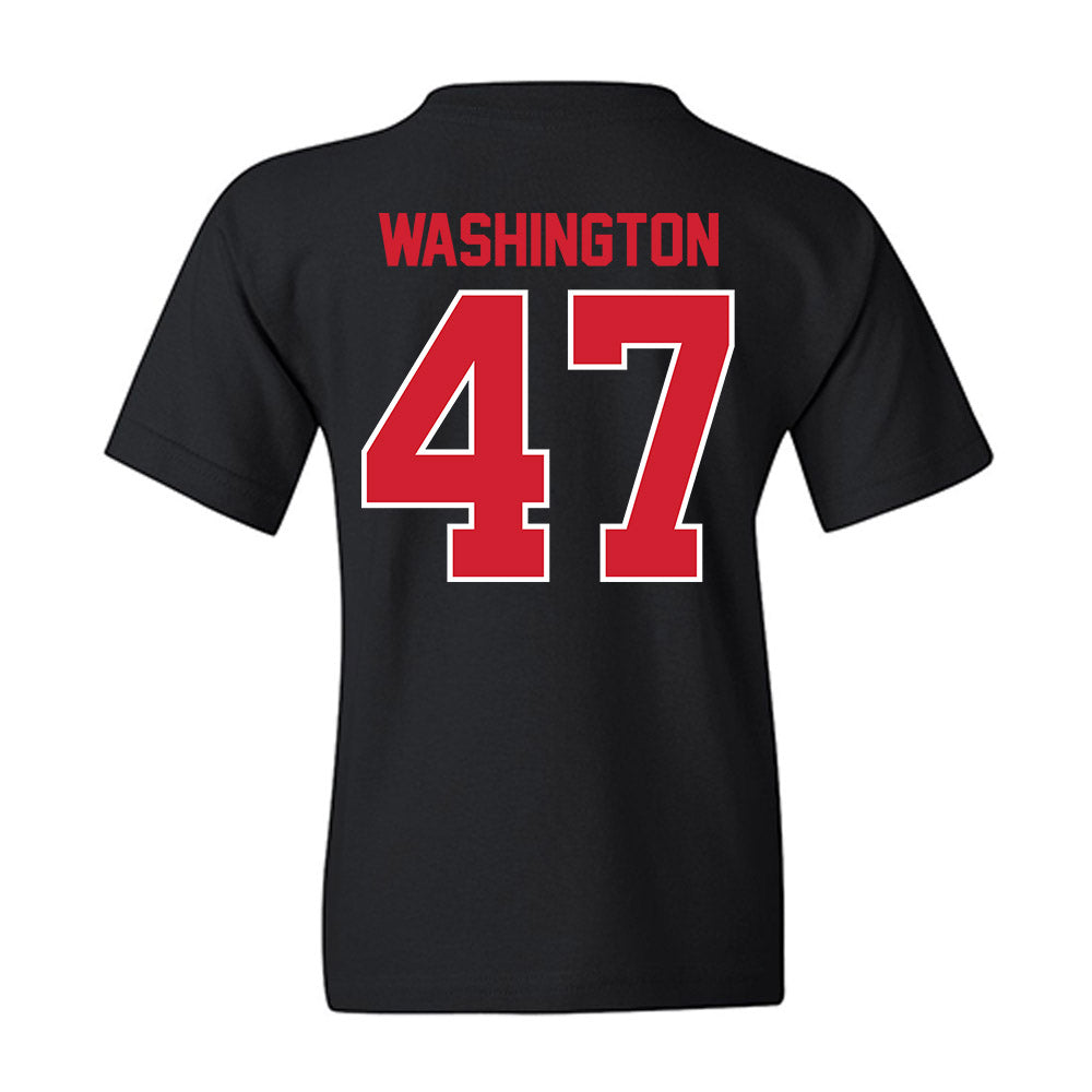 Eastern Washington - NCAA Football : Messiah Washington - Classic Shersey Youth T-Shirt-1