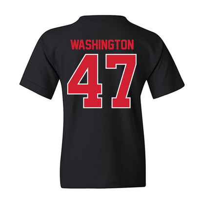 Eastern Washington - NCAA Football : Messiah Washington - Classic Shersey Youth T-Shirt-1