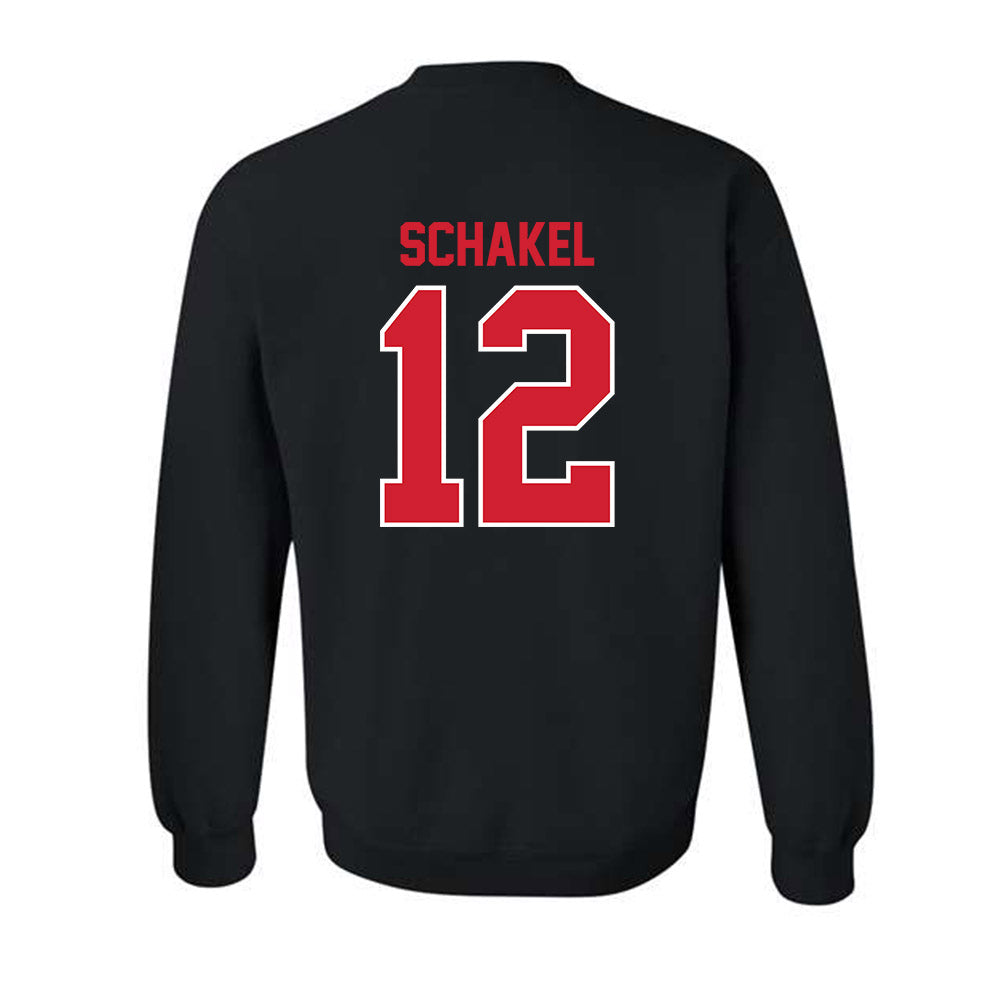 Eastern Washington - NCAA Football : Jake Schakel - Classic Shersey Crewneck Sweatshirt-1