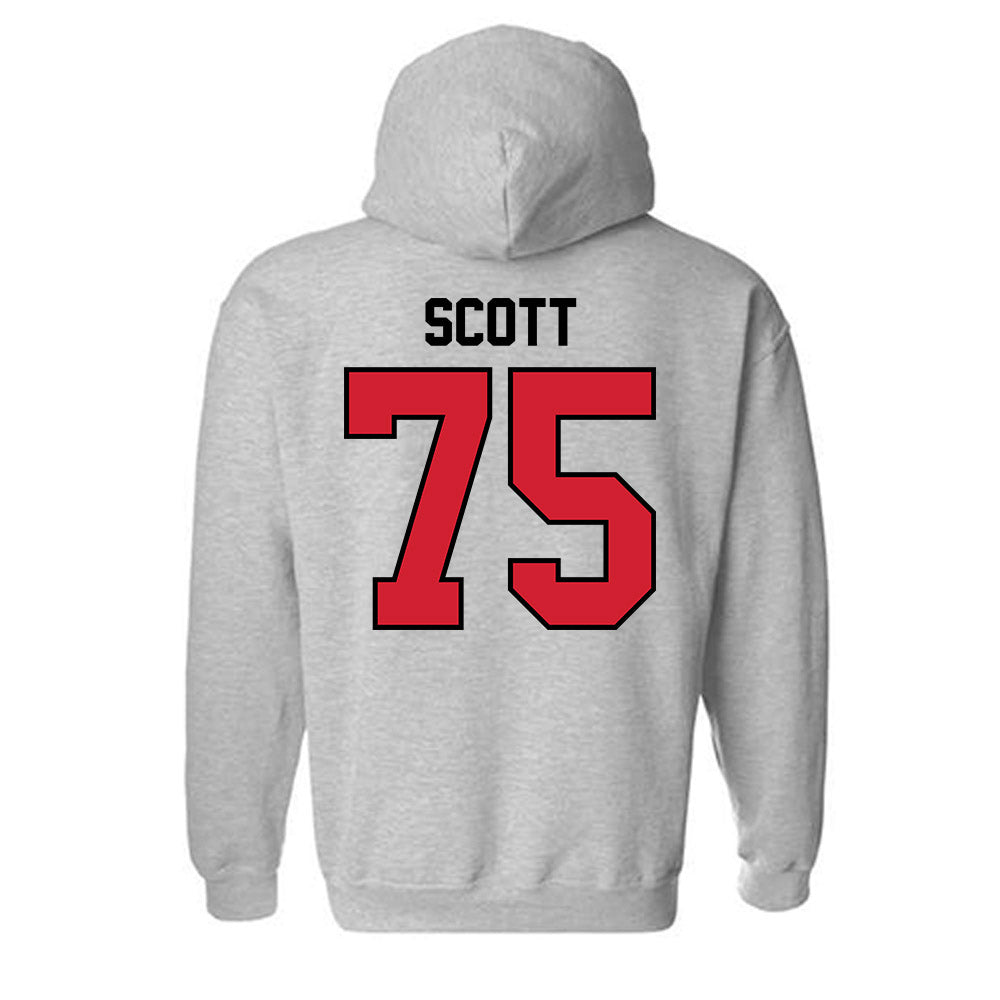 Eastern Washington - NCAA Football : Dylan Scott - Classic Shersey Hooded Sweatshirt-1