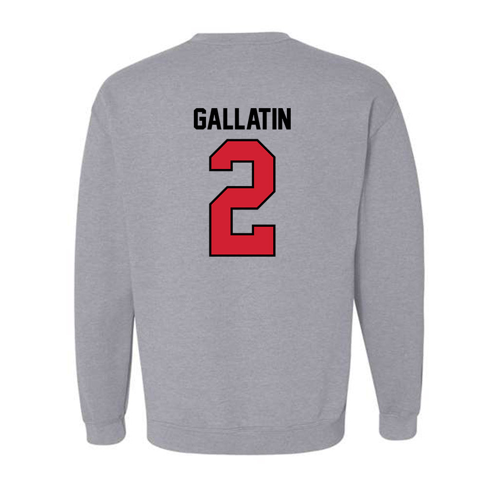 Eastern Washington - NCAA Women's Basketball : Ella Gallatin - Classic Shersey Crewneck Sweatshirt-1