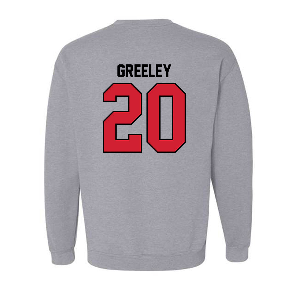 Eastern Washington - NCAA Football : Dre Greeley - Classic Shersey Crewneck Sweatshirt-1