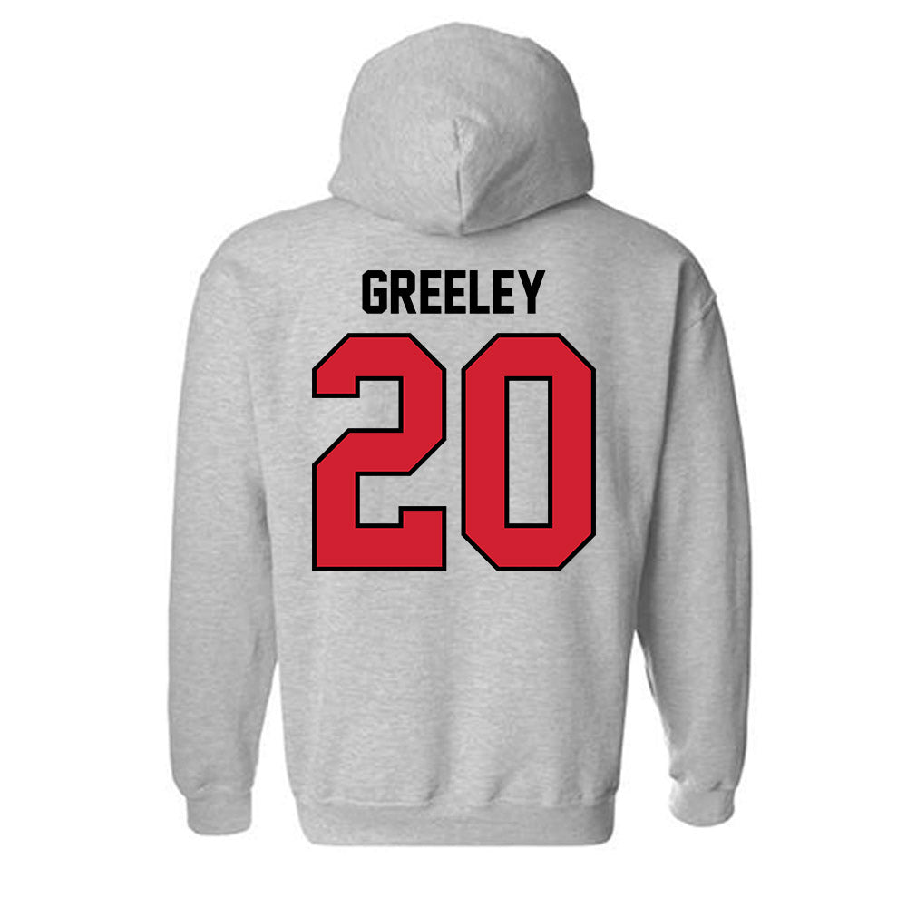 Eastern Washington - NCAA Football : Dre Greeley - Classic Shersey Hooded Sweatshirt-1