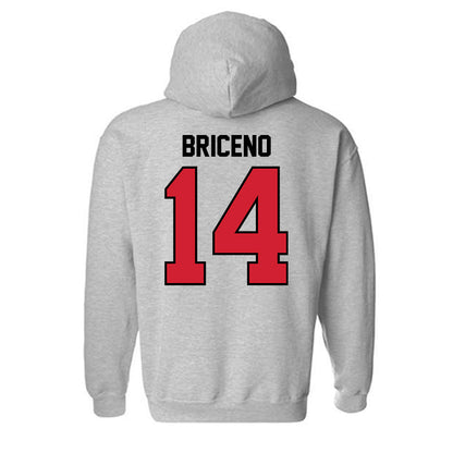 Eastern Washington - NCAA Women's Soccer : Savvy Briceno - Classic Shersey Hooded Sweatshirt-1