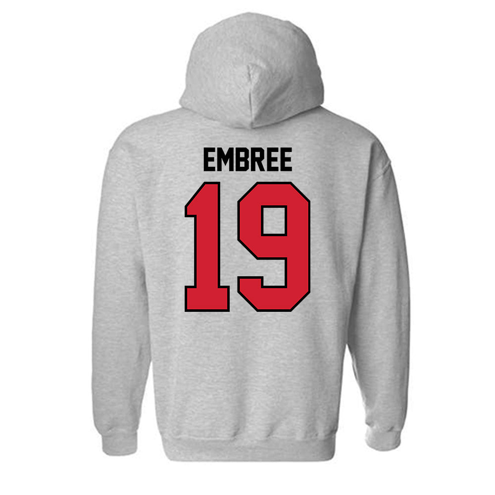 Eastern Washington - NCAA Football : Sean Embree - Classic Shersey Hooded Sweatshirt-1