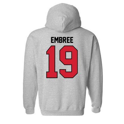 Eastern Washington - NCAA Football : Sean Embree - Classic Shersey Hooded Sweatshirt-1