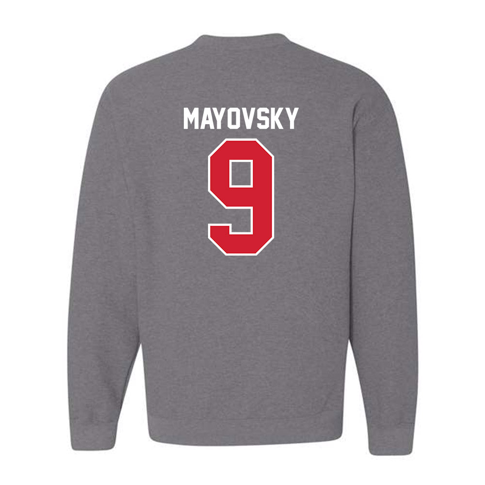 Eastern Washington - NCAA Football : Myles Mayovsky - Classic Shersey Crewneck Sweatshirt-1