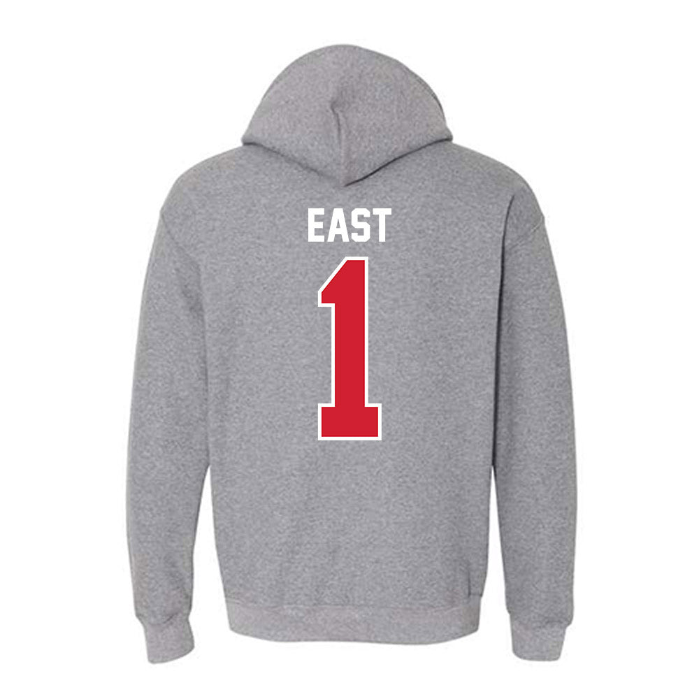 Eastern Washington - NCAA Football : Jamai East - Classic Shersey Hooded Sweatshirt-1