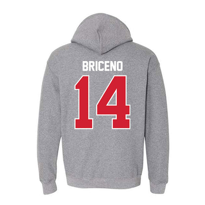 Eastern Washington - NCAA Women's Soccer : Savvy Briceno - Classic Shersey Hooded Sweatshirt-1