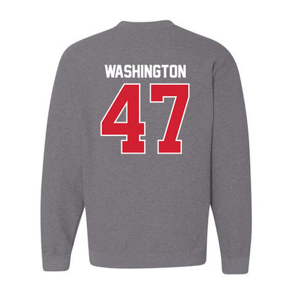Eastern Washington - NCAA Football : Messiah Washington - Classic Shersey Crewneck Sweatshirt-1