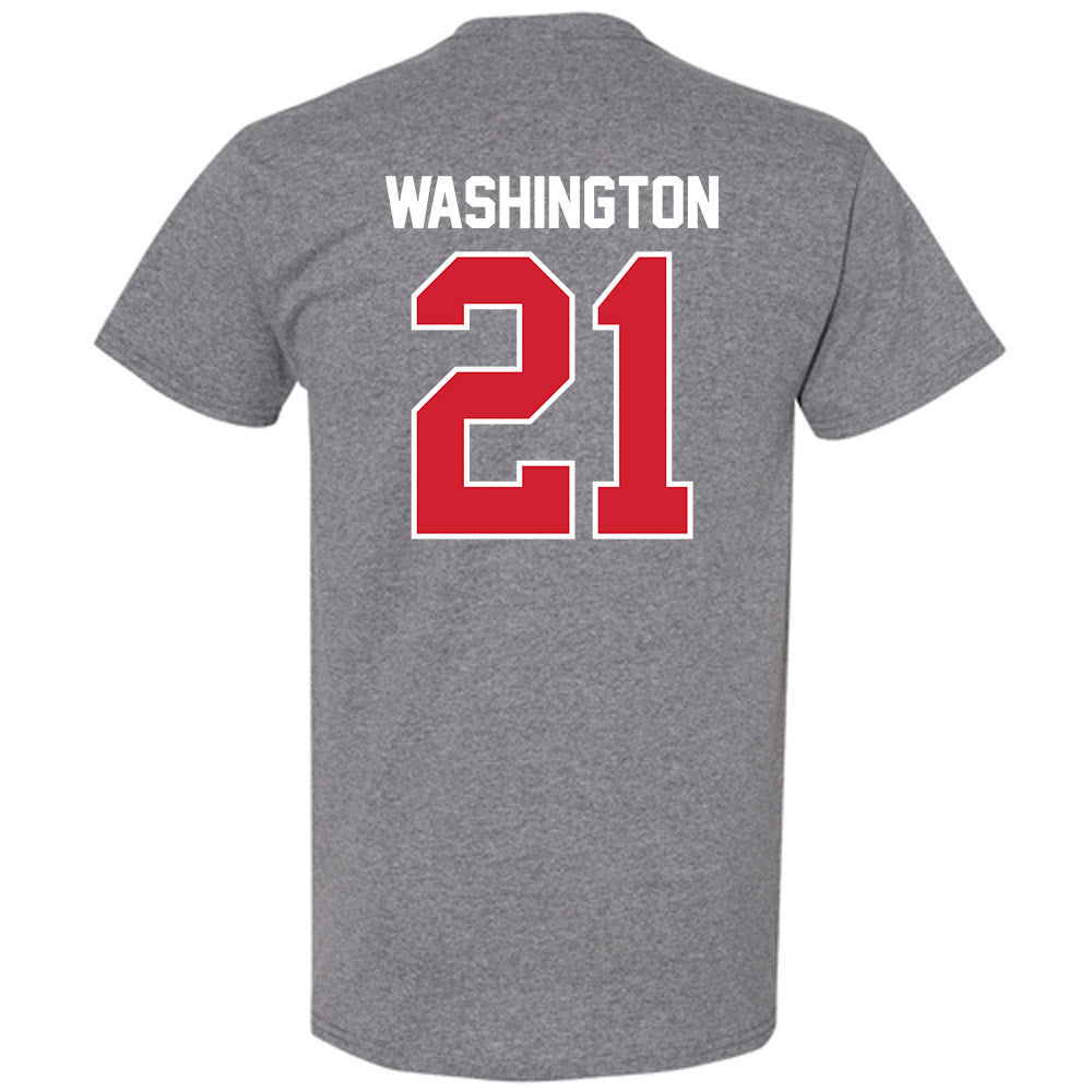 Eastern Washington - NCAA Football : Messiah Washington - Classic Shersey T-Shirt-1